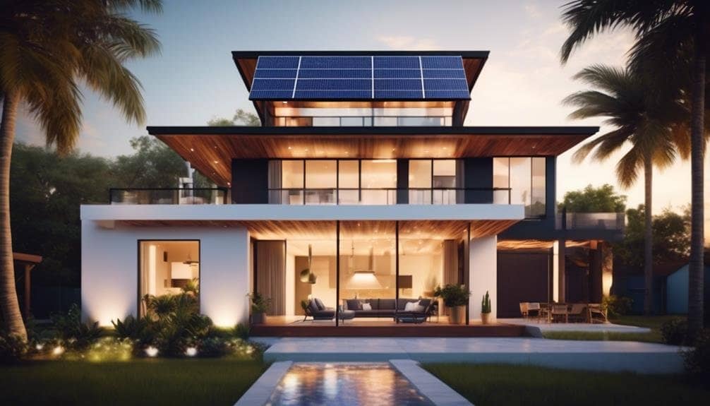 efficient solar powered tampa homes